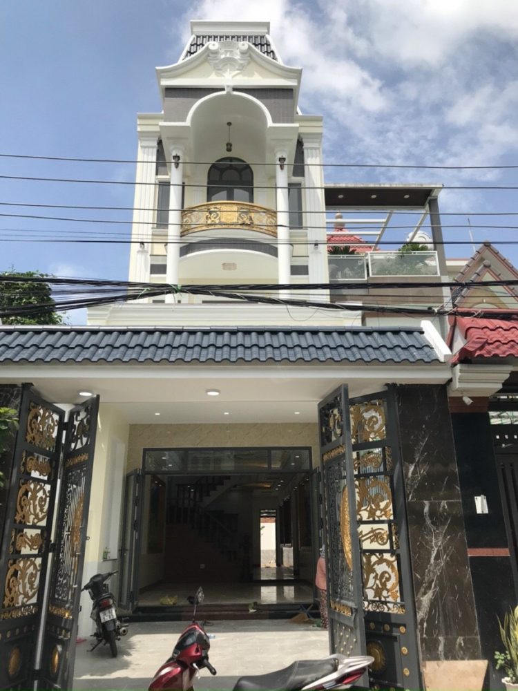 Bán nhà Dĩ An trệt , hai lầu sổ hồng riêng mới hoàn thiện gần Hội Trường Đông Hòa phường Đông Hòa , TP Dĩ An , Bình Dương