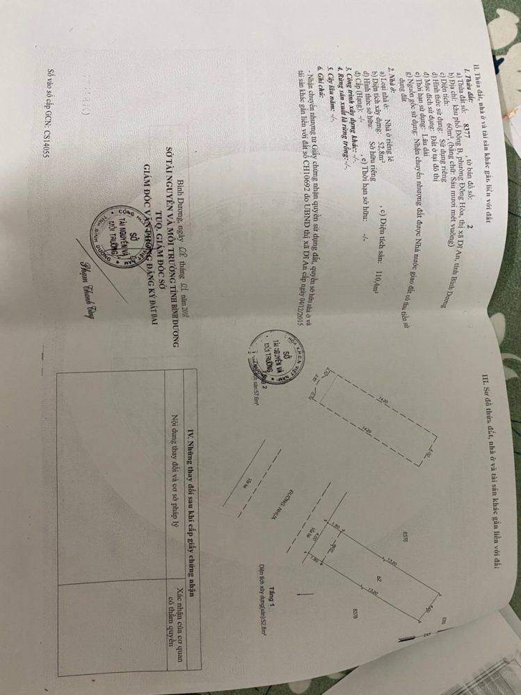 Nhà sổ hồng hoàn công đẹp